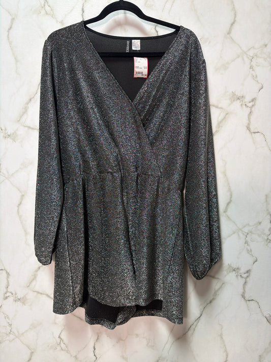 Size L H & M Silver Ladies Romper
