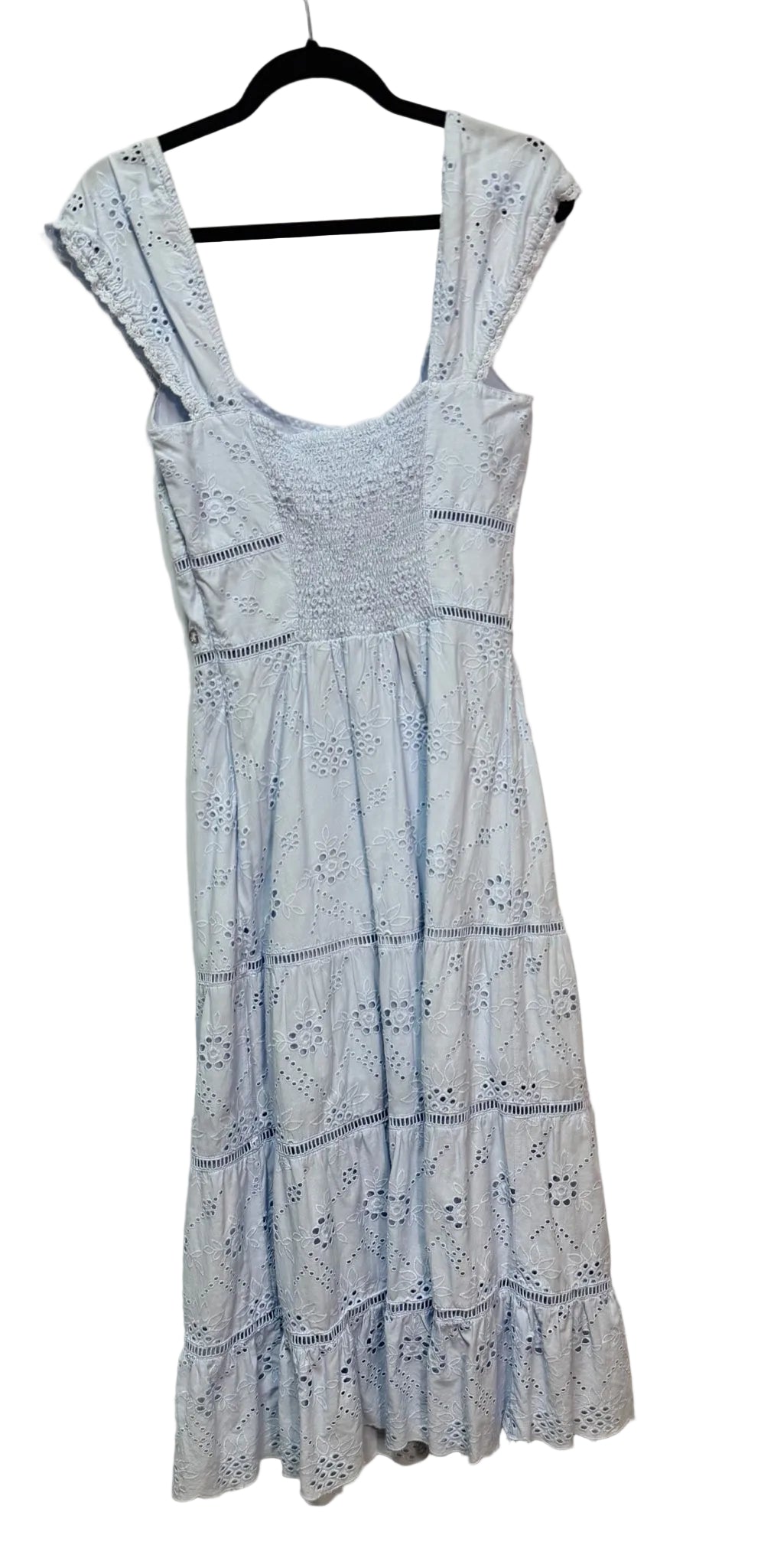 Size S Guess Blue Eyelet Ladies Dress