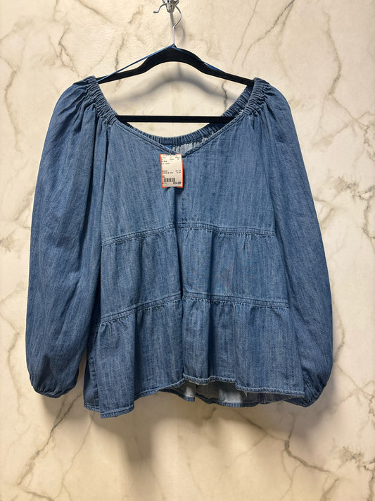 Size XL Old Navy Blue Ladies Top