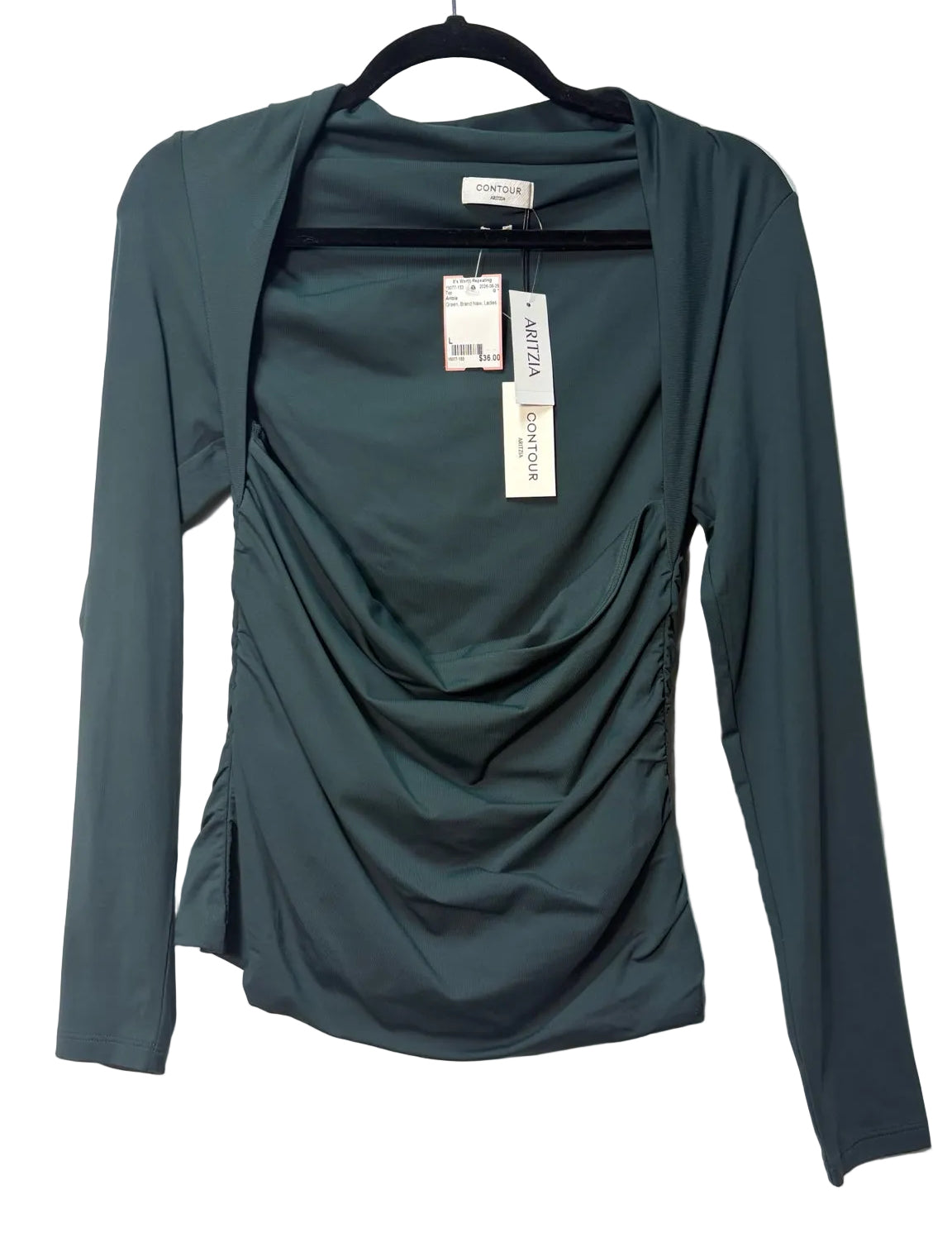Size L Aritzia Green Brand New Ladies Top