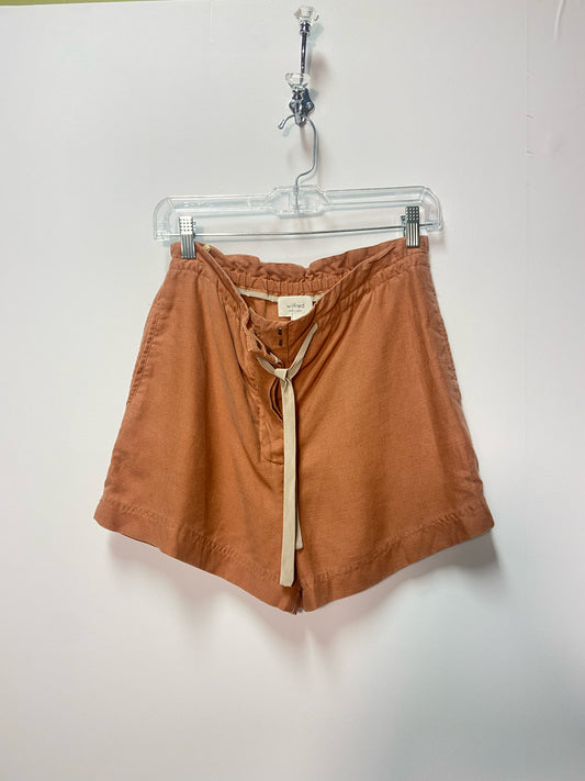 Size XS Wilfred Rust Ladies Shorts