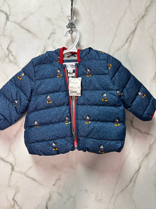 Size 6-12 Gap Blue Mickey Unisex Jacket