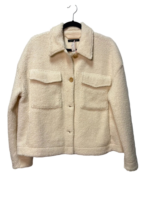 Size L Banana Republic Cream Sherpa Ladies Top