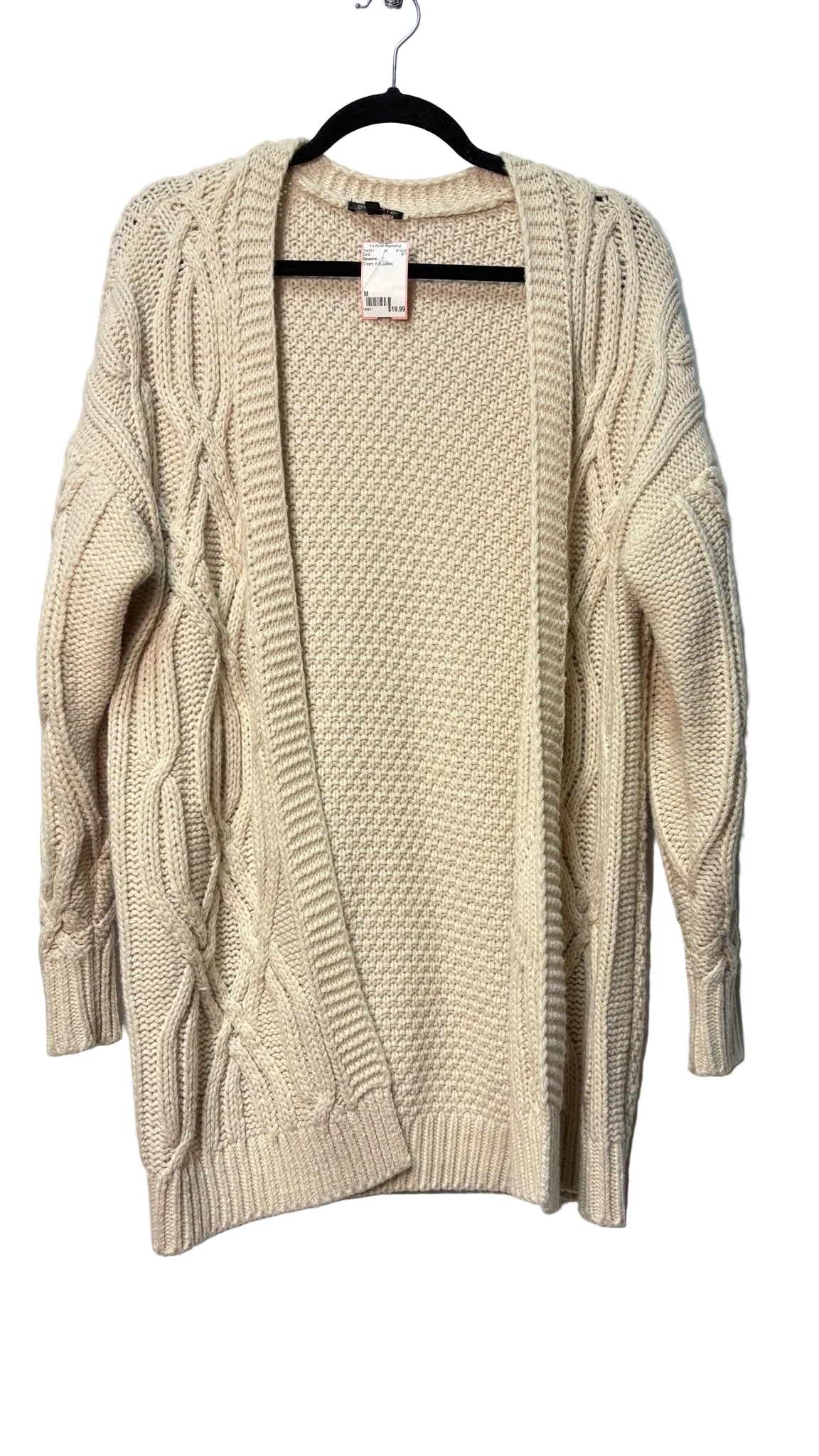 Size M Dynamite Cream Knit Ladies Cardi