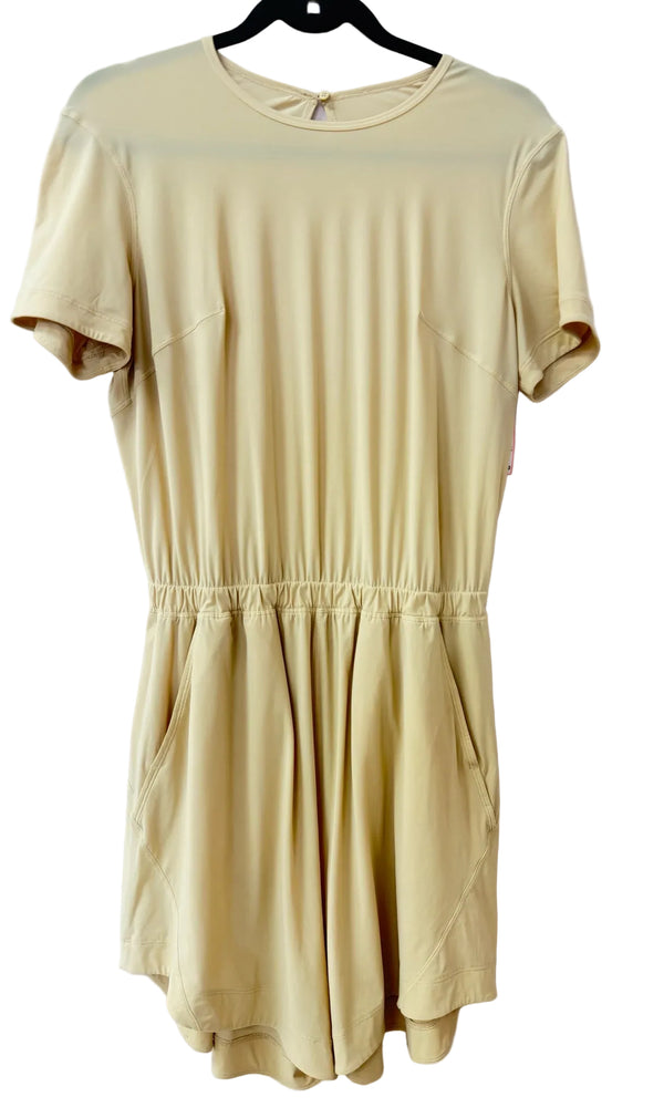 Size 8 Lululemon Butter Yellow Ladies Romper