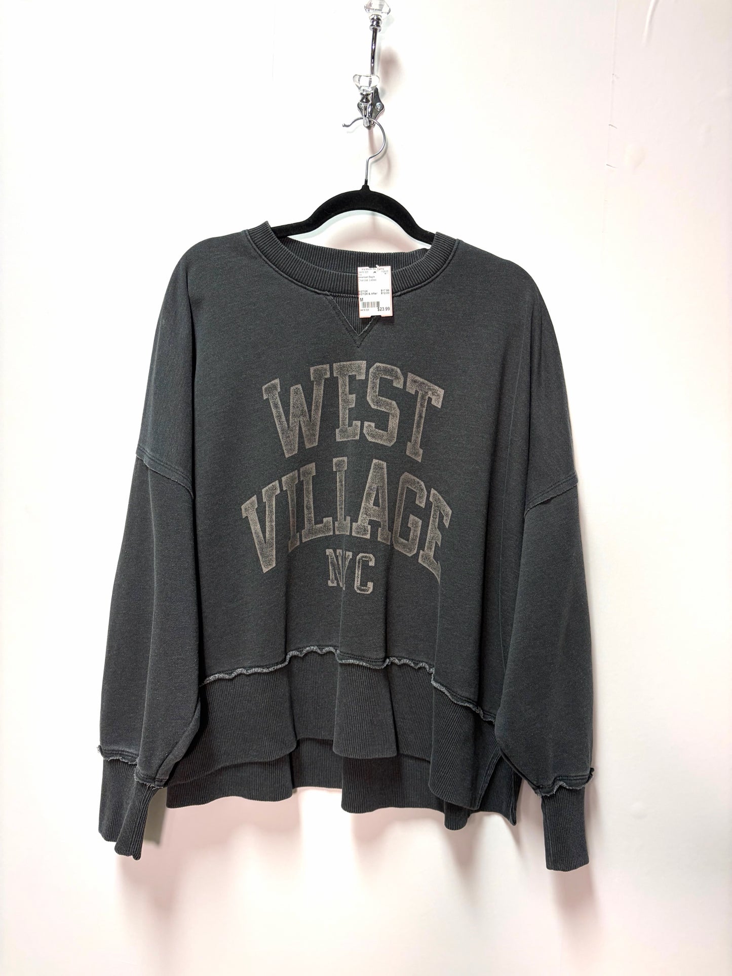 Size M American Eagle Charcoal Ladies Top