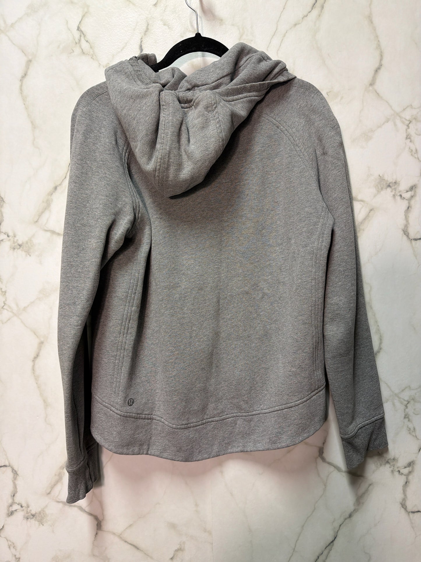 Size 10 Lululemon Grey Hoodie Ladies Top