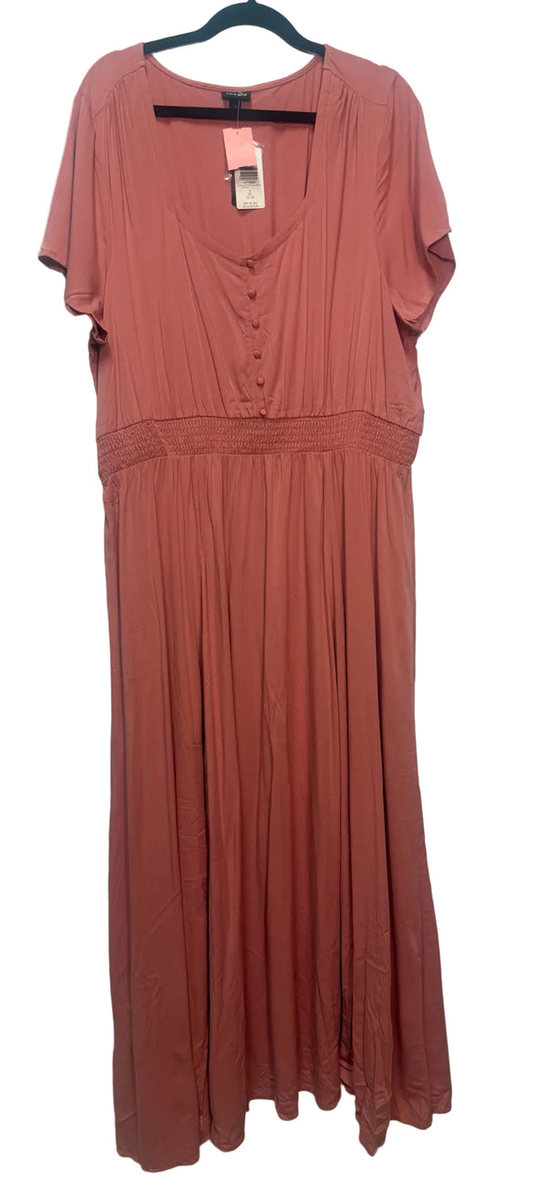 Size 3 Torrid Salmon Brand New Ladies Dress