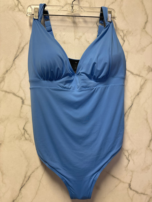 Size 5X Knix Blue Ladies Swimsuit