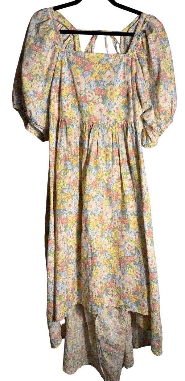 Size XXL Jillian Harris Multi-Color Floral Ladies Dress